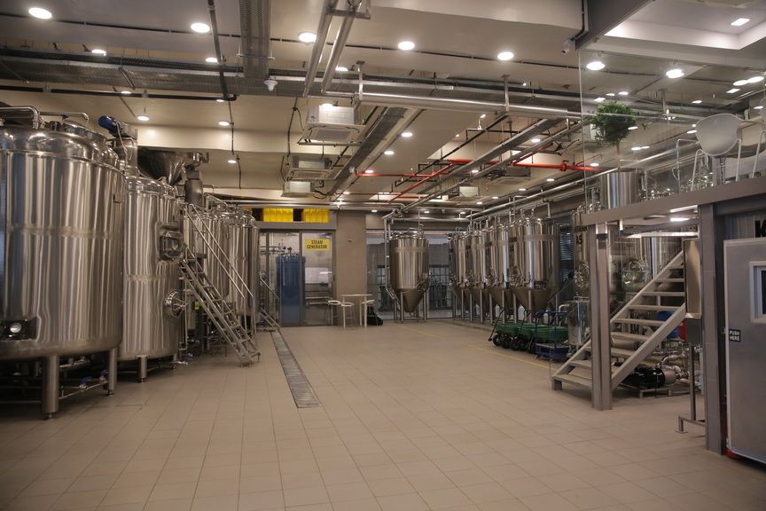 Caldera brewery hall