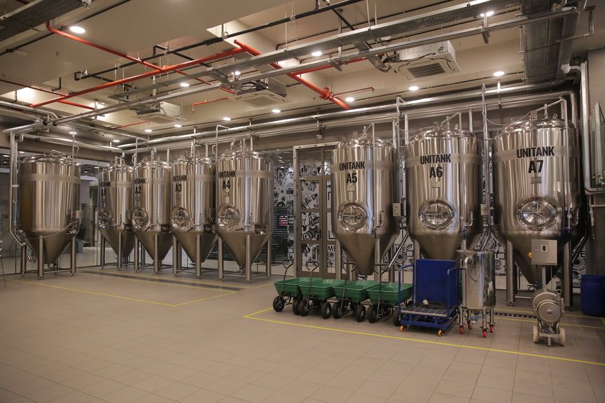 Caldera fermentation unitanks